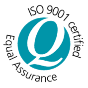 ISO 9001 certified Q mark