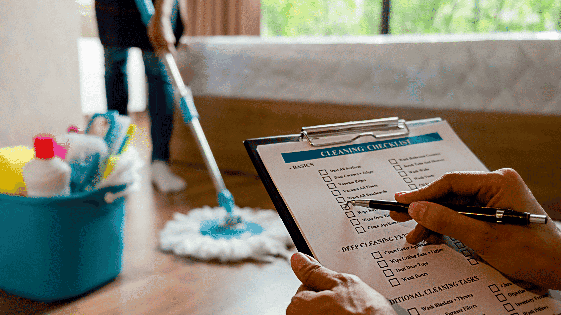 childcare cleaning checklist